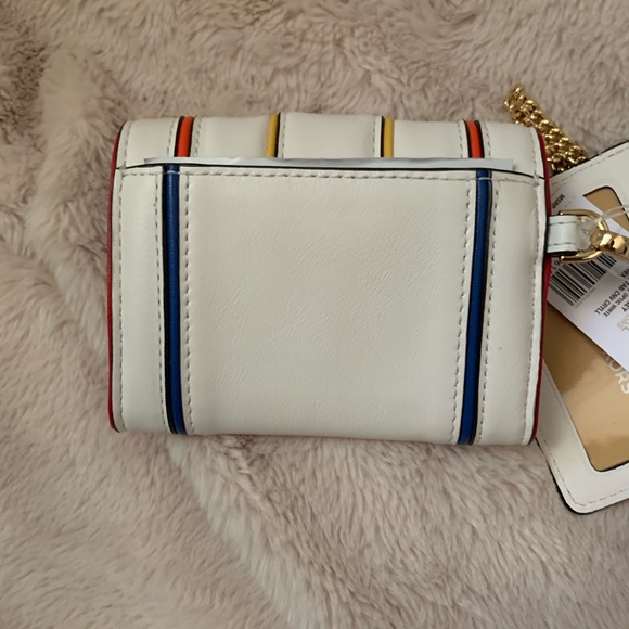 Michael Kores🌈NWTs🌈Whitney rainbow trim wallet - Picture 13 of 16